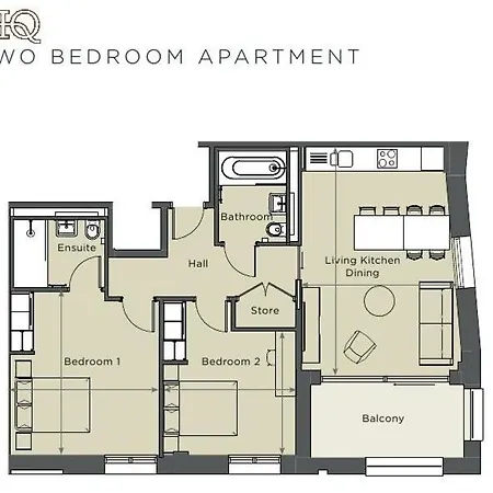 Luxury 2 Bedroom With Free Parking In The Heart Of